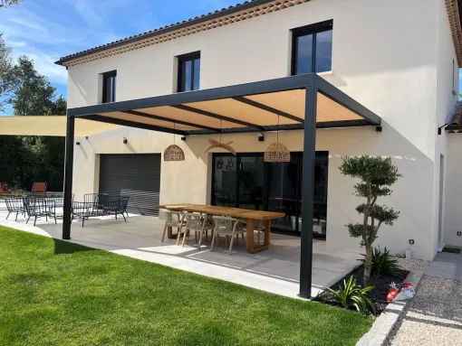 Grande pergolas 6mx4m à Eyguières : design et performance, Vitrolles, EDC13