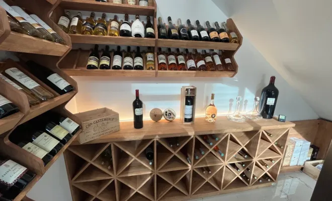 Cave à vin sous escalier à La Farre-les-Olivier : un projet d'exception, Vitrolles, EDC13